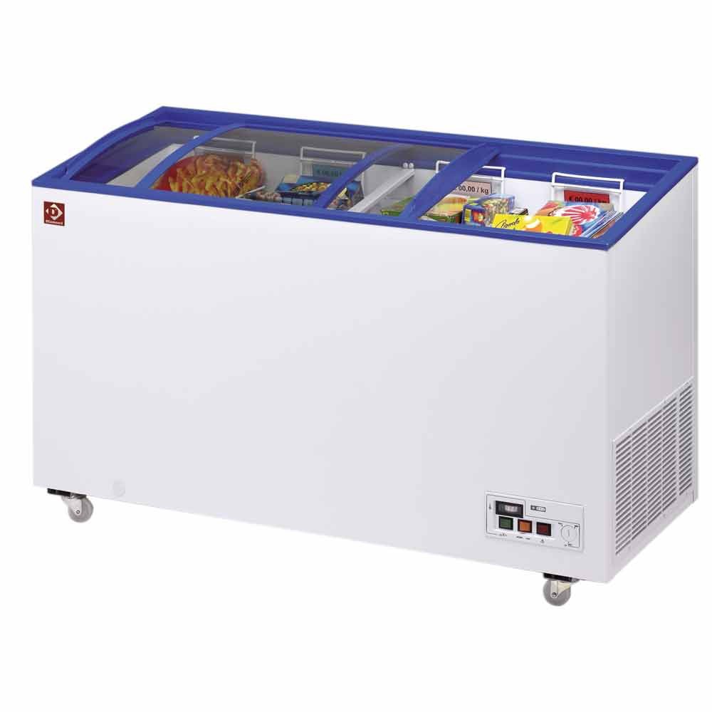Diamond SLID-14-R2 Deep Display Chest Freezer, 392 Litres