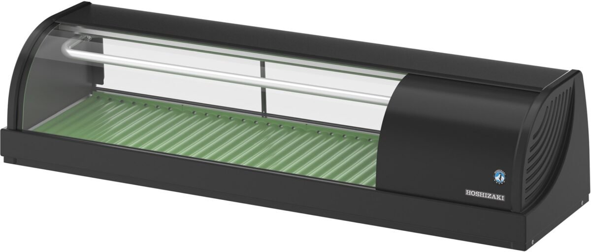Hoshizaki HNC-120BE-R-BLH Right-Sided Sushi Display Case with LED Lighting, 42 Litres