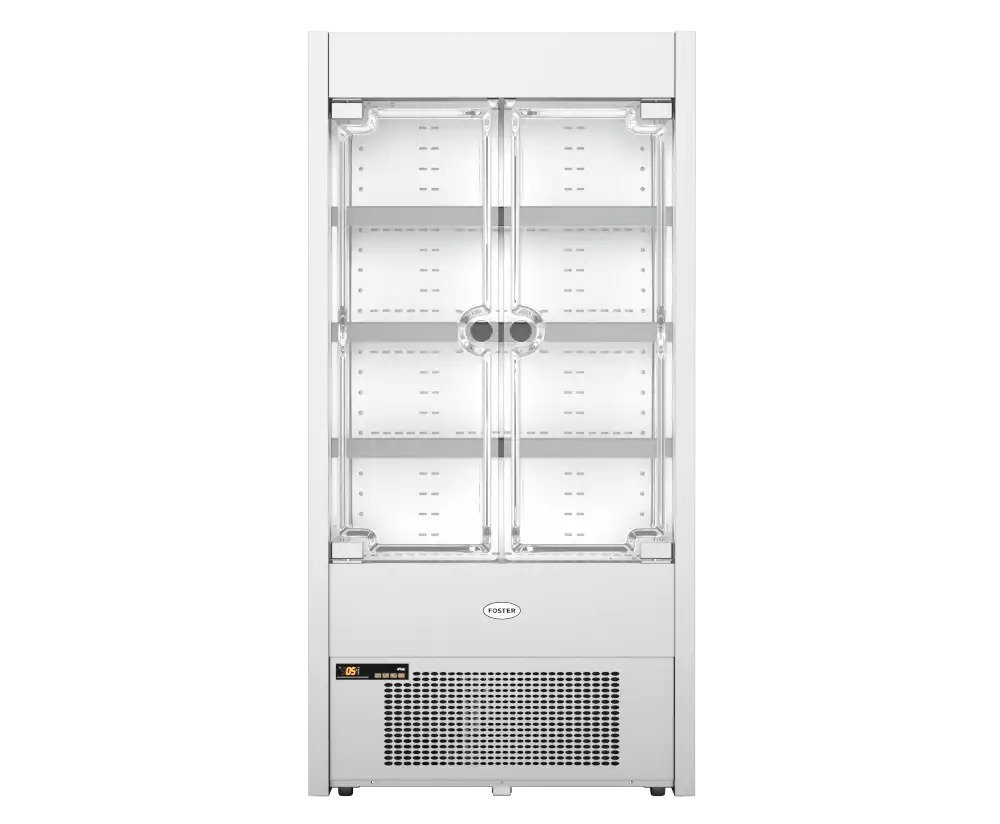 Foster FMSLIM900NG/18-150 Slimline Multideck with Fully Frameless Doors, 900mm