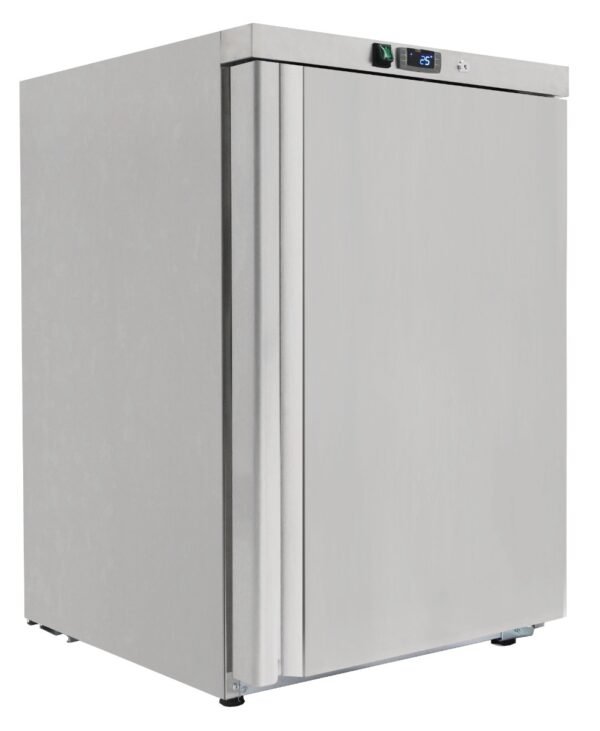 Sterling Pro Cobus SPF200S Single Door Stainless Steel Undercounter Freezer, 140 Litres