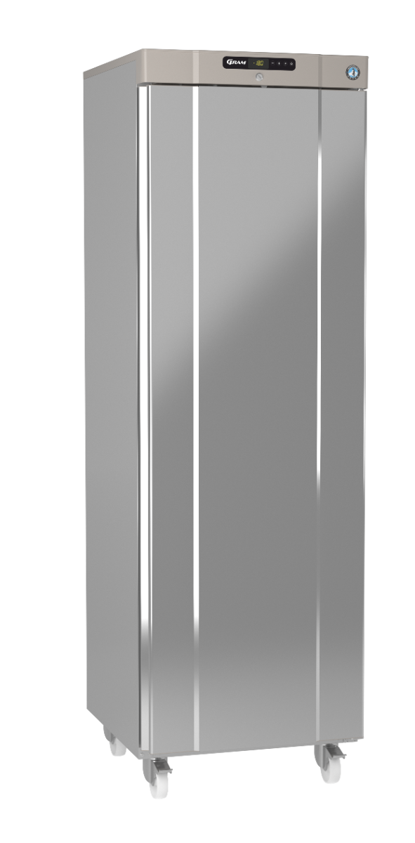 Hoshizaki Compact F420 R-C DR G U Single Door Stainless Steel Upright Freezer, 343 Litres