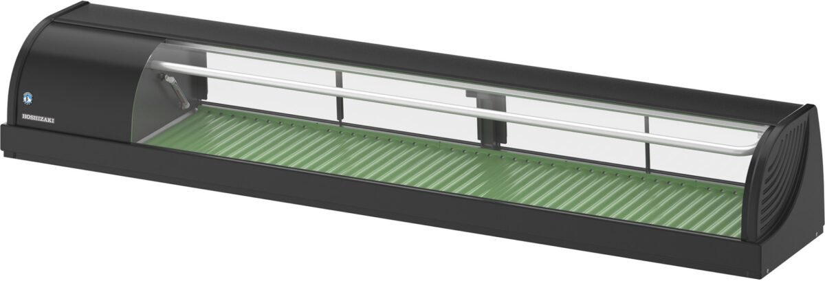 Hoshizaki HNC-180BE-L-BH Left-Sided Sushi Display Case, 72 Litres