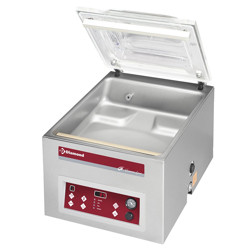 Diamond TA-90B/S Vacuum machine, chamber 420x460xh180 mm - 21 m3/h
