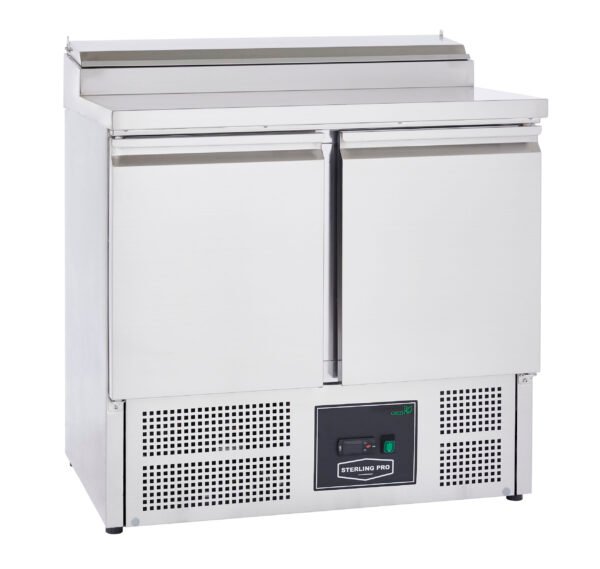 Sterling Pro Cobus SPU200PZ 2 Door Pizza Preparation Counter 5 x GN1/6, 240 Litres