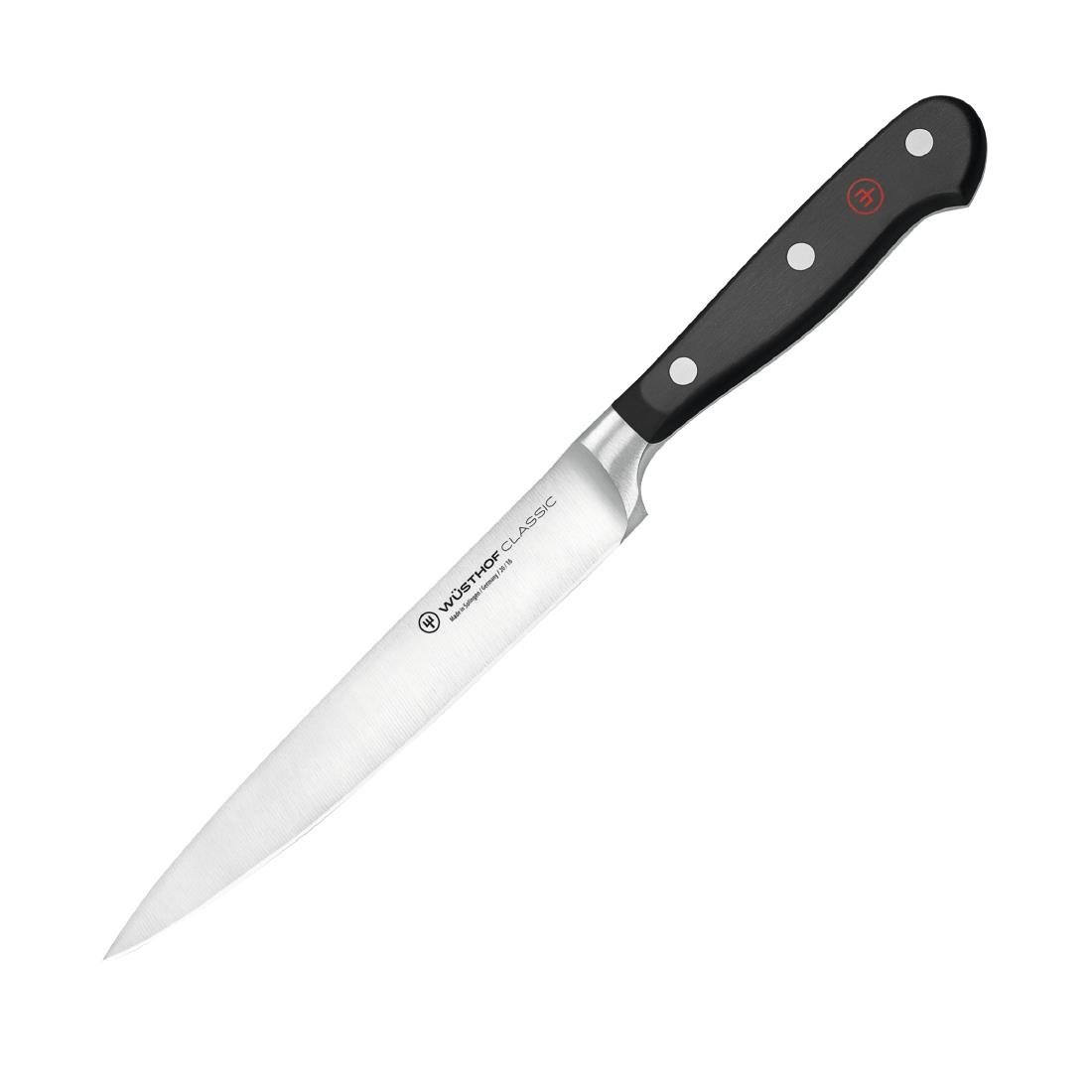 Wüsthof Classic Fillet Knife Black 16cm