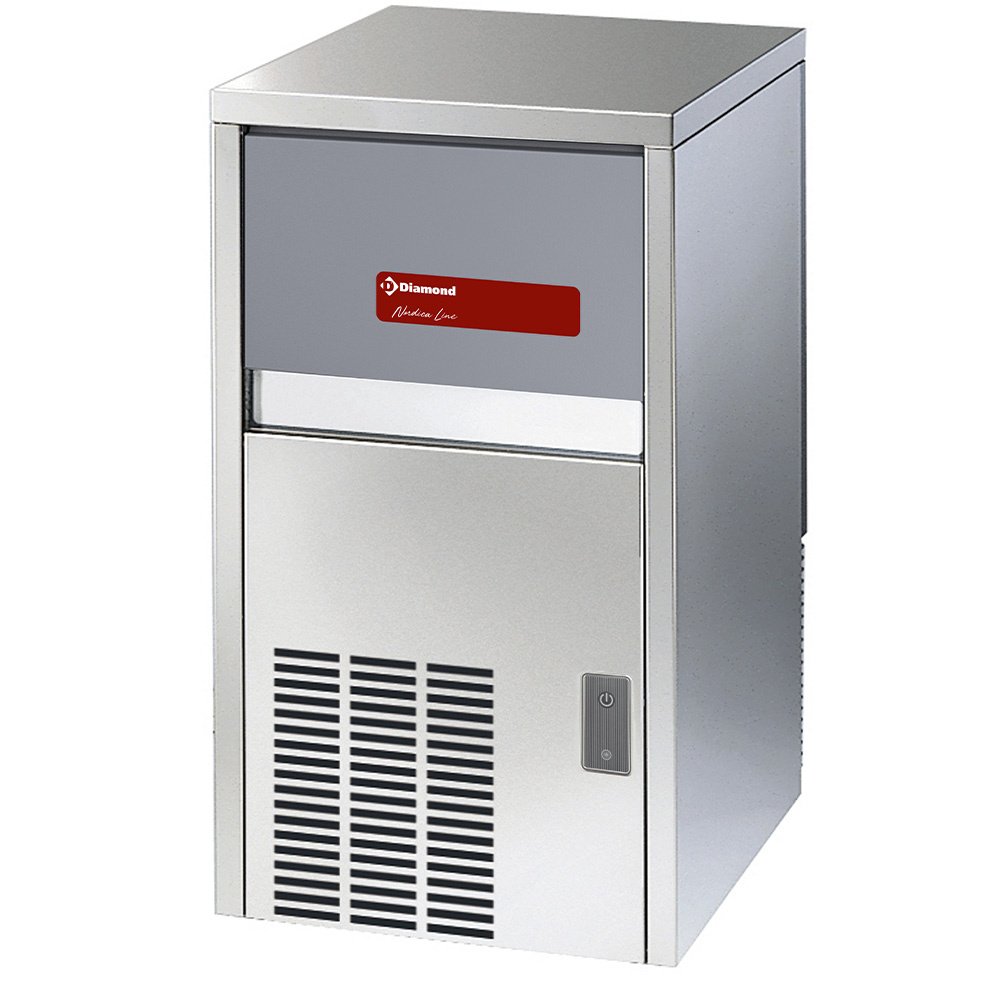 Diamond ICE30A-R2 Whole Cube Ice Maker, 29kg/24hrs / 9kg Air Storage