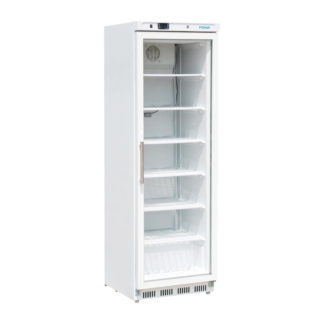 Polar C-Series Glass Door Display Freezer 365Ltr White