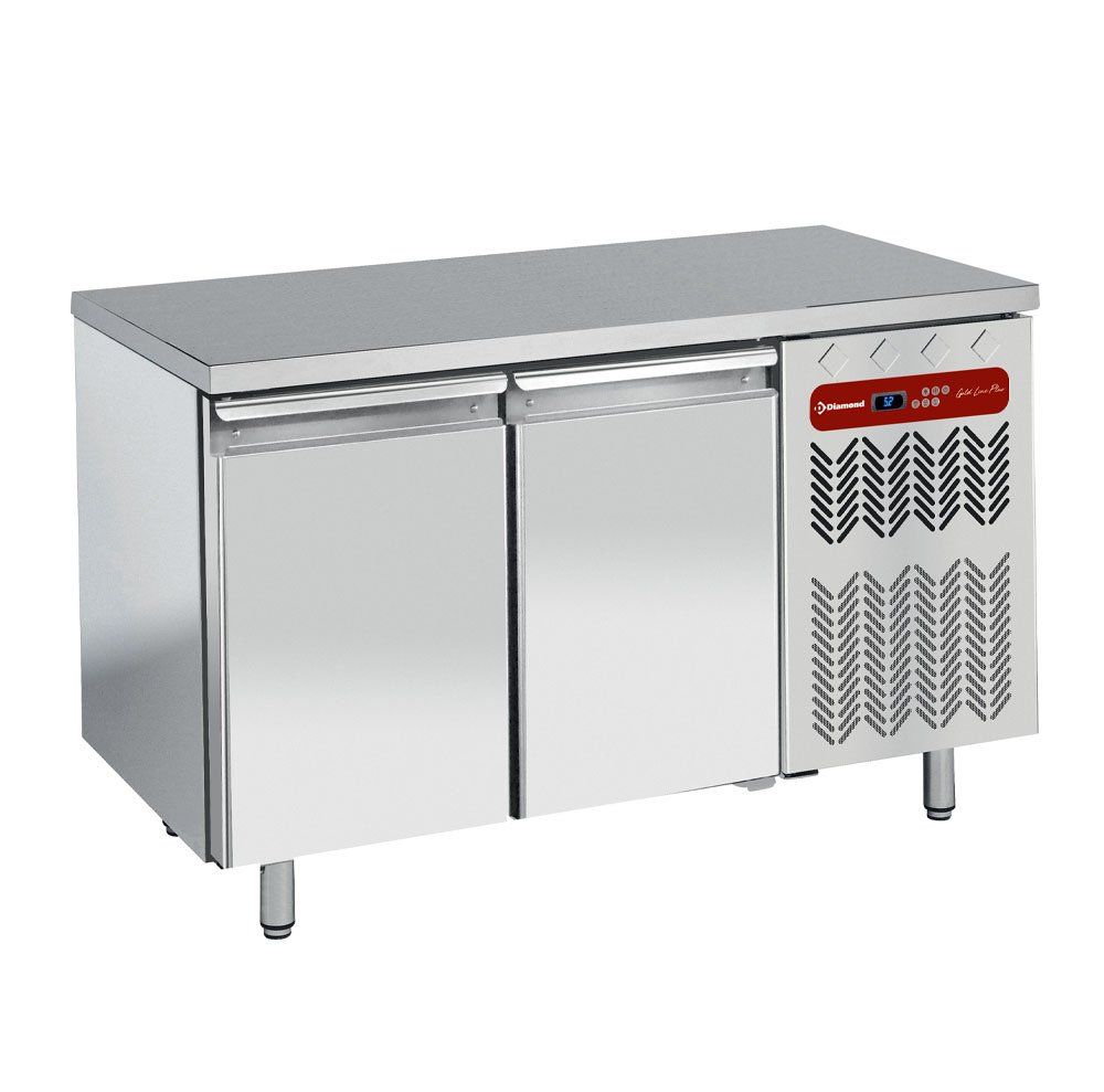 Diamond TG2N/H-R2 2 Door Stainless Steel Refrigerated Counter, 260 Litres