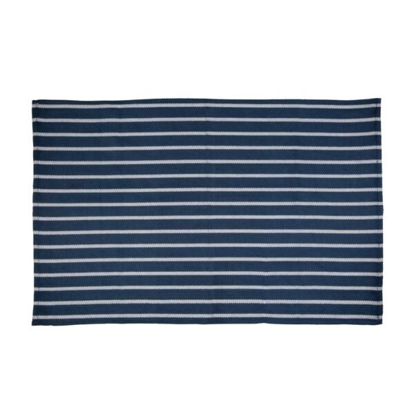 Vogue Butchers Stripe Chef Tea Towel Navy