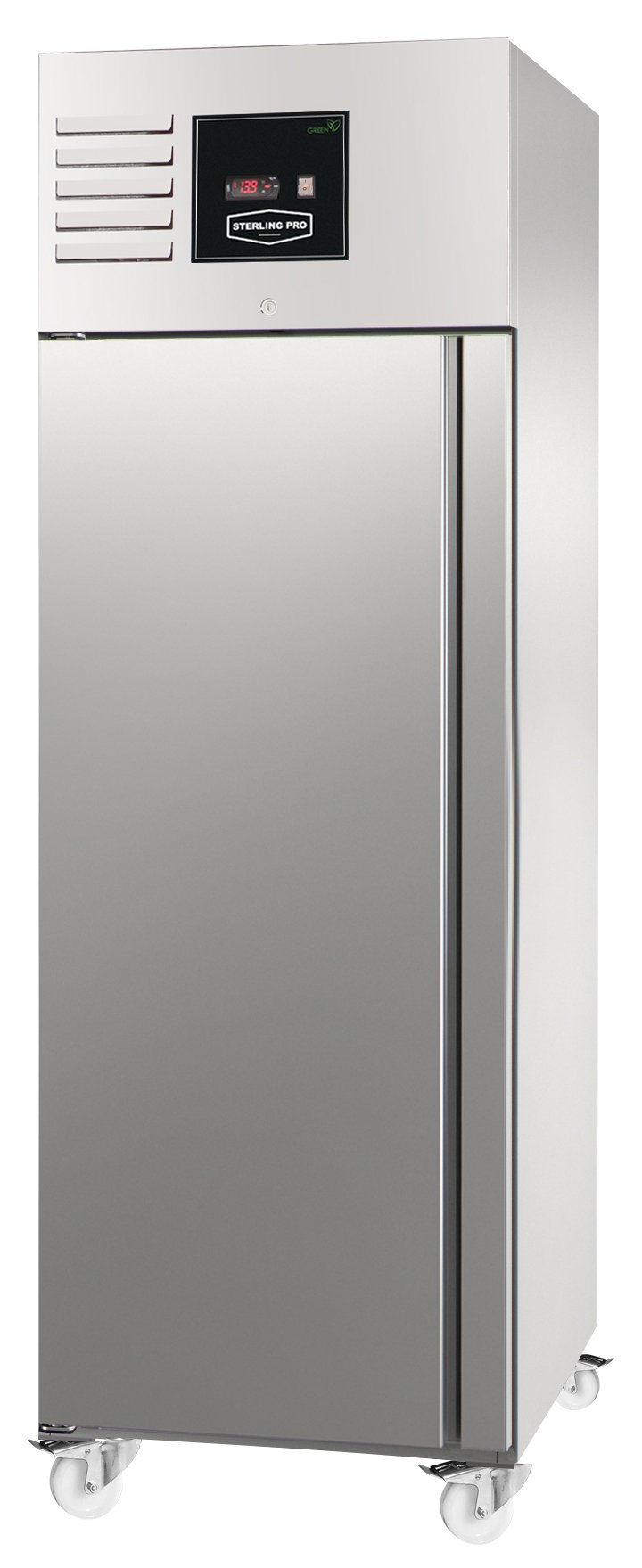 Sterling Pro Green SPI700L Single Door Left Hinged Gastronorm Fridge Cabinet, 700 Litres