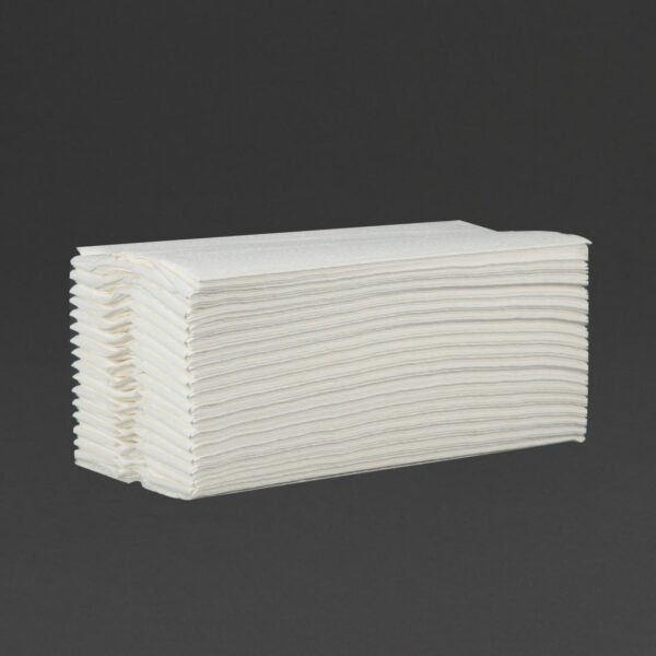 Jantex C Fold Paper Hand Towels White 2-Ply (2295 Sheets)