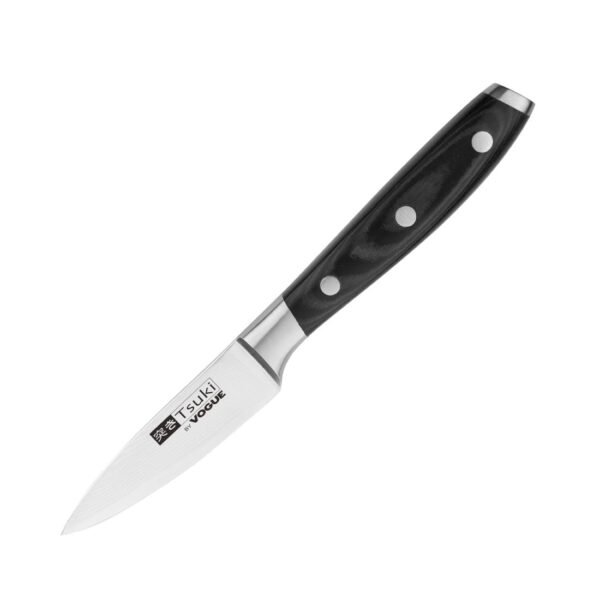 Vogue Tsuki Series 7 Paring Knife Black 8.9cm