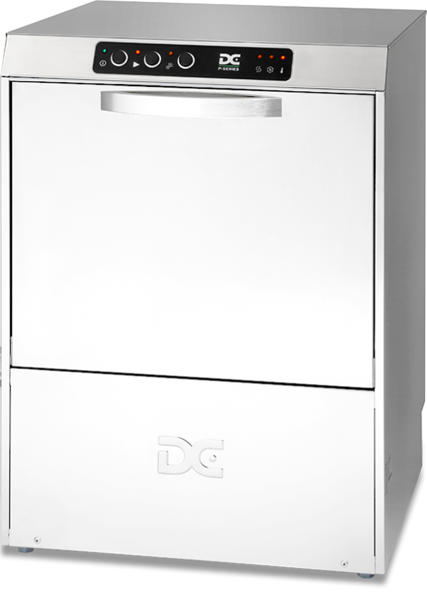 DC PD50A Premium Range 500mm Basket Frontloading Commercial Dishwasher with Break Tank, 18 Plates
