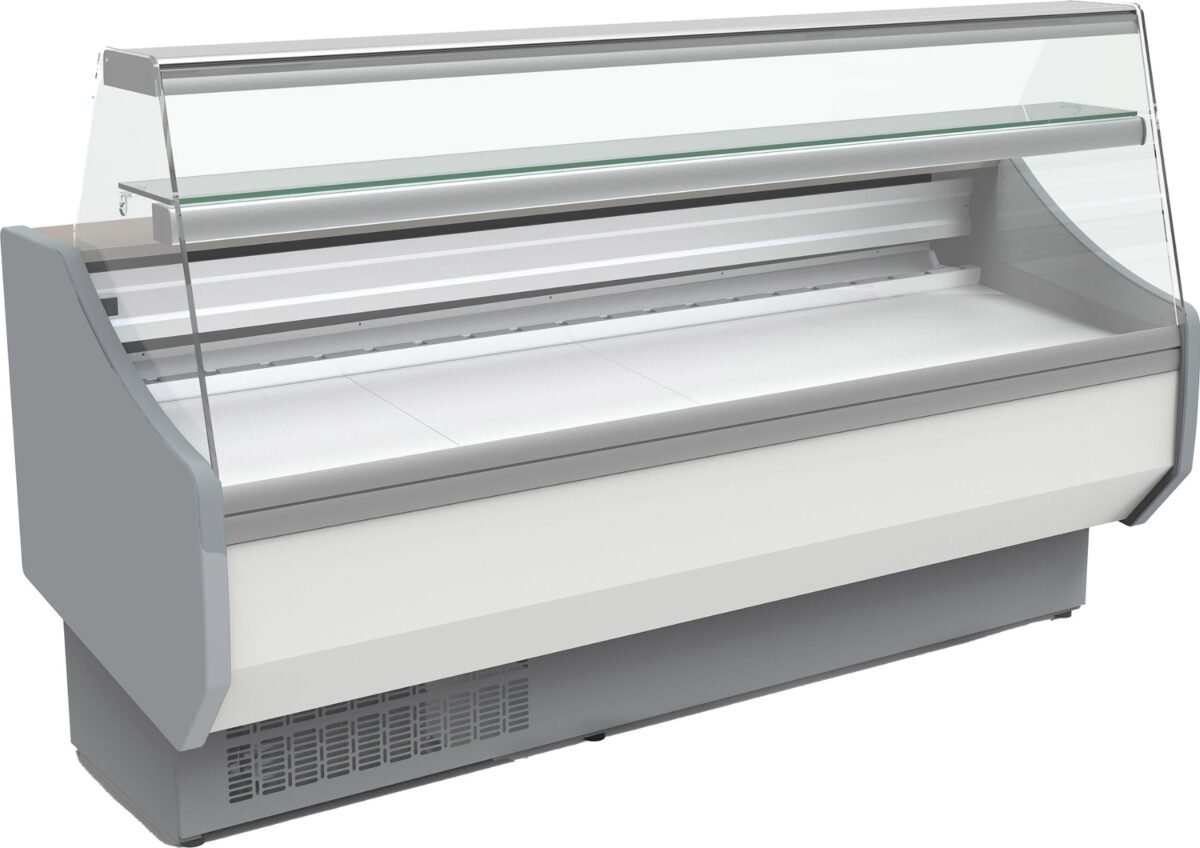 Coreco CVED-8-10-R Flat Glass Serveover, 1055mm