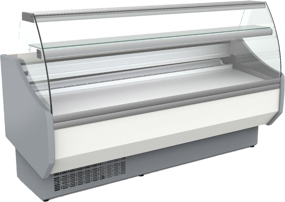 Coreco CVED-8-15-C Curved Glass Serveover 1525mm