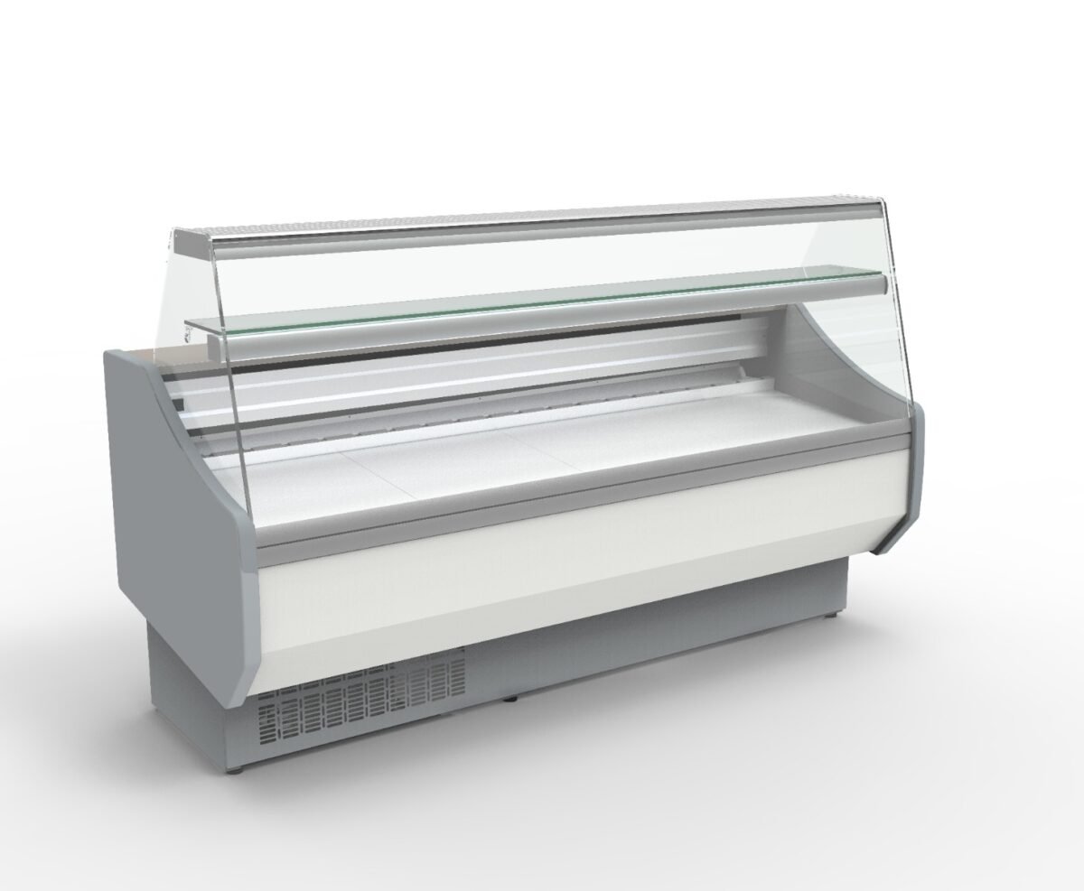 Coreco CVED-8-15-R Flat Glass Serveover, 1525mm