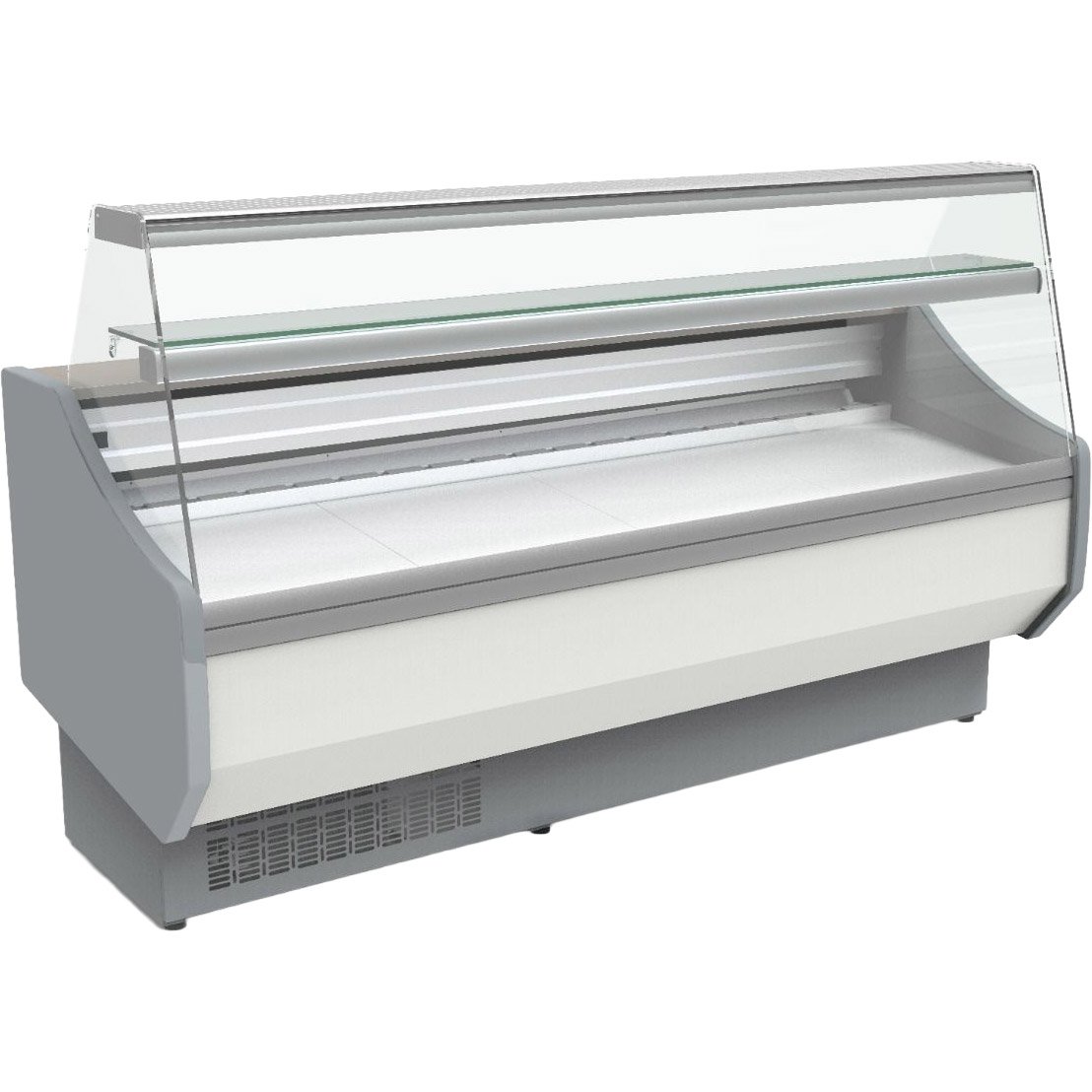 Coreco CVED-8-25-R Flat Glass Serveover, 2525mm