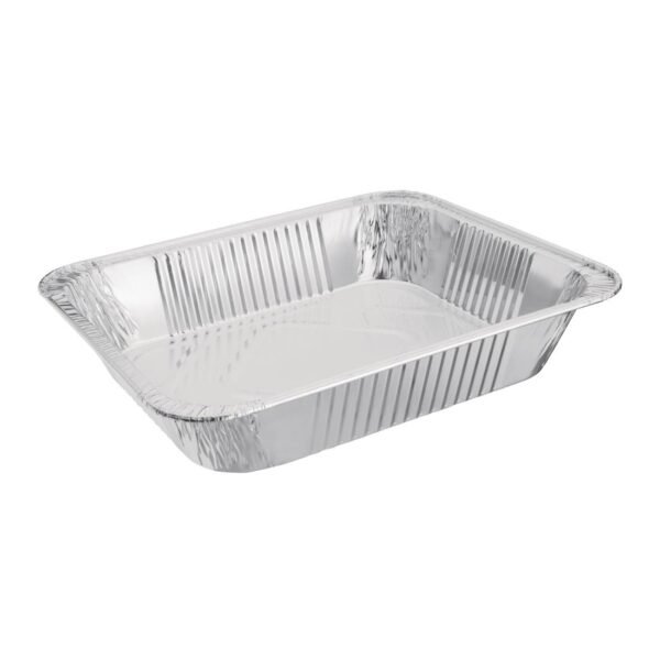 Fiesta Recyclable Foil 1/2 GN Containers 67mm (5 Pack)