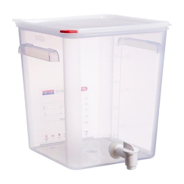 Araven Sauce Dispenser with Tap 18Ltr