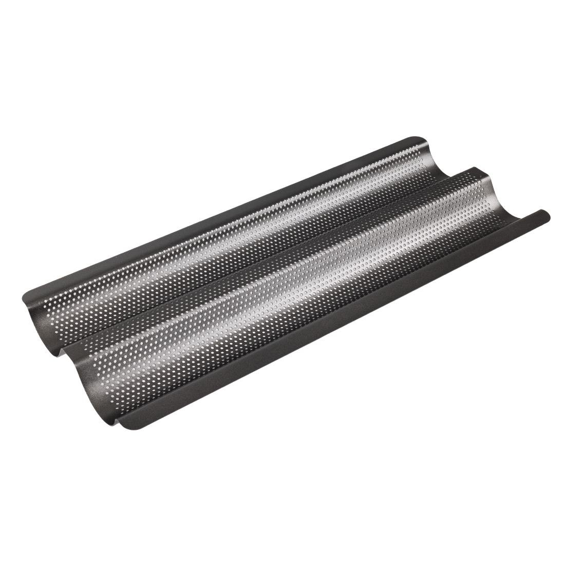 MasterClass Crusty Bake Non Stick Baguette Tray 165x390mm
