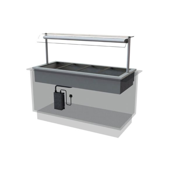 CED Designline Drop In Dry Heat Bain Marie HBM4