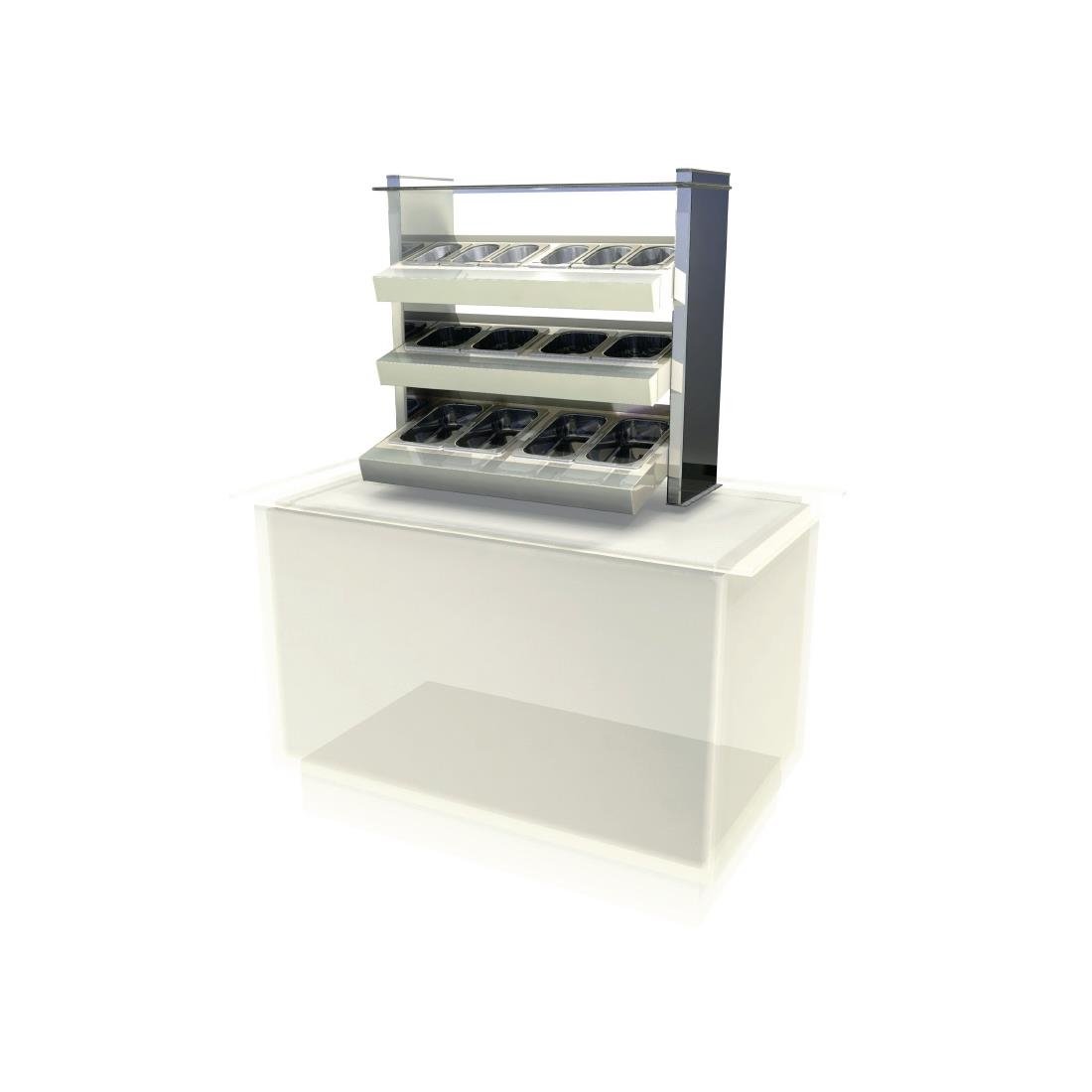 CED Kubus Drop In Ambient Cutlery/Condiment Unit KCCU2