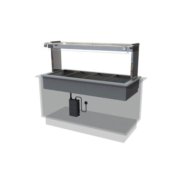 CED Kubus Drop In Dry Heat Bain Marie KHBM4
