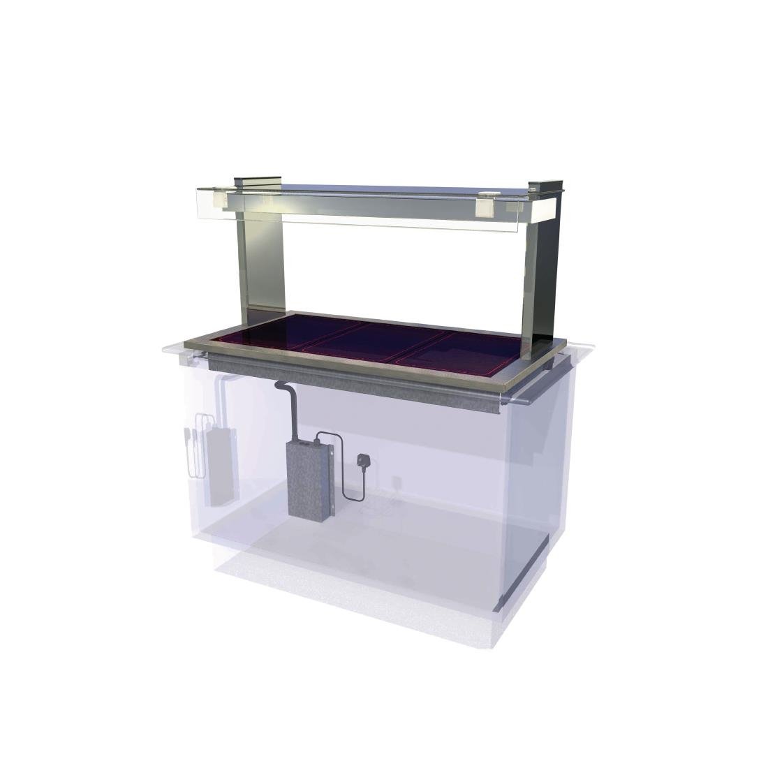 CED Kubus Drop In Ceran Glass Hotplate KHP3