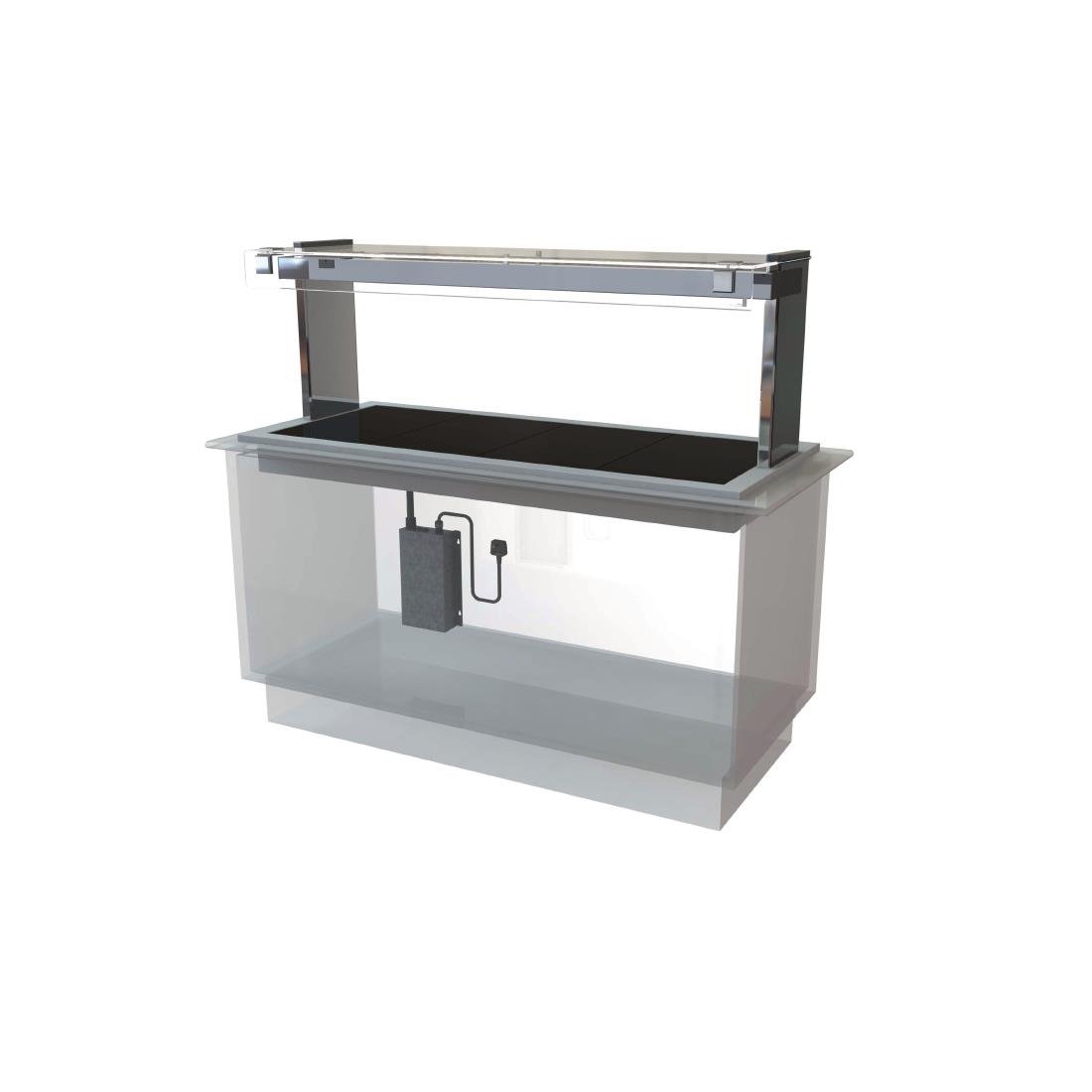 CED Kubus Drop In Ceran Glass Hotplate KHP4