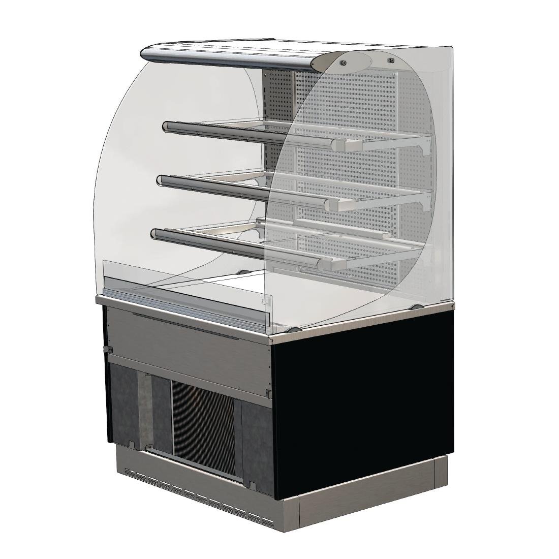 CED Designline Drop In Slimline Multideck with Rear Door 600mm