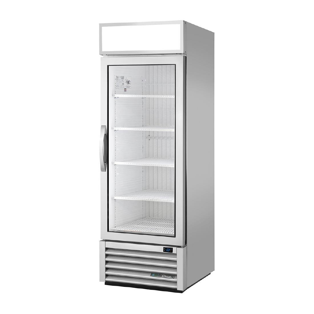 True Upright Retail Merchandiser Freezer Aluminium Exterior