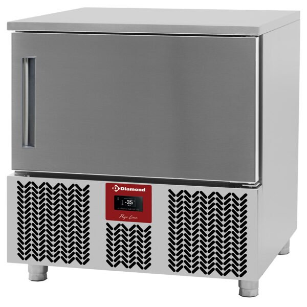 Diamond GTP-5/LD Stainless Steel Fast Blast freezer, 8kg