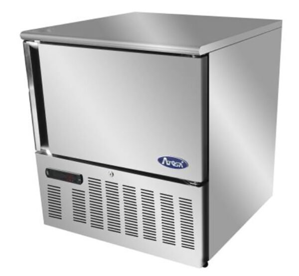 Atosa EBF05 5-Grid Stainless Steel Countertop Blast Chiller / Freezer, 25kg/15kg