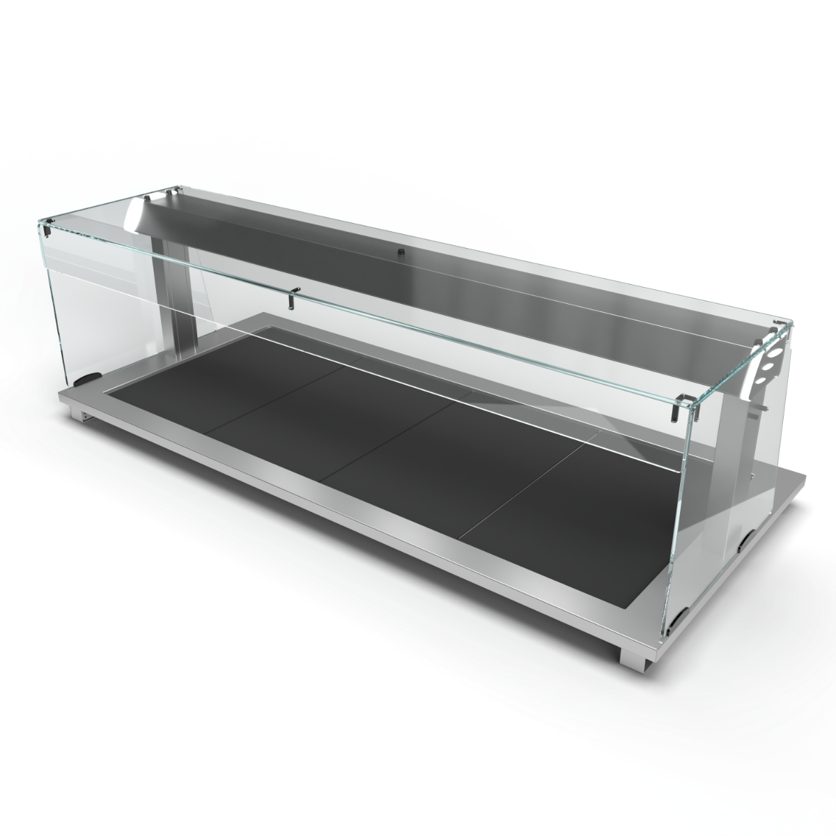 Moffat D4HTSL Drop-In Hot Top Model with Square Glass Open Front Gantry