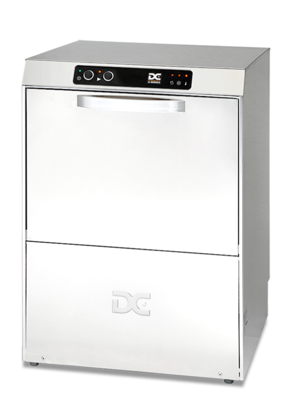 DC SD50A Standard Range 500mm Basket Frontloading Commercial Dishwasher with Break Tank, 18 Plates