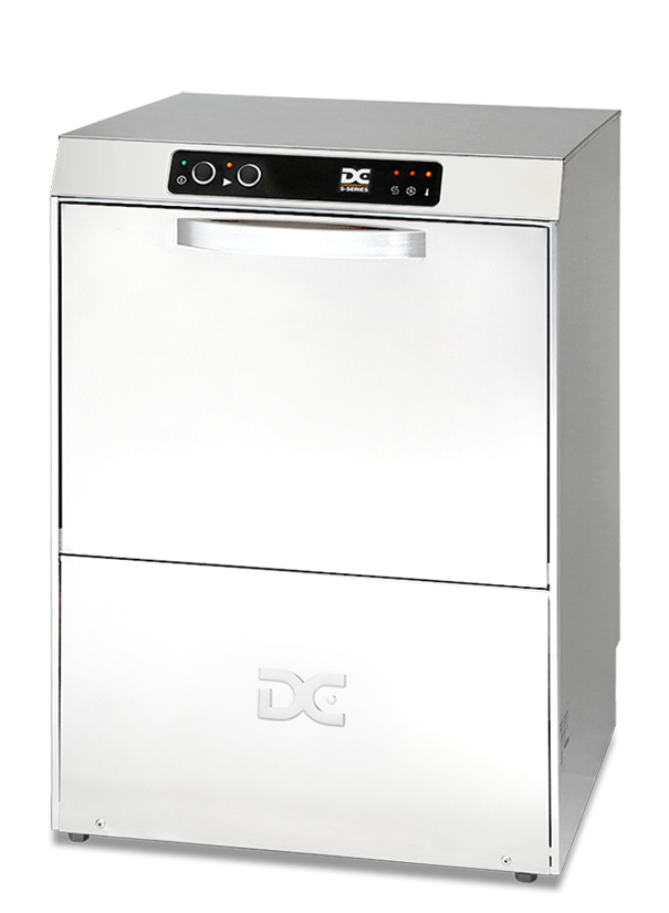 DC SD50A Standard Range 500mm Basket Frontloading Commercial Dishwasher with Break Tank, 18 Plates
