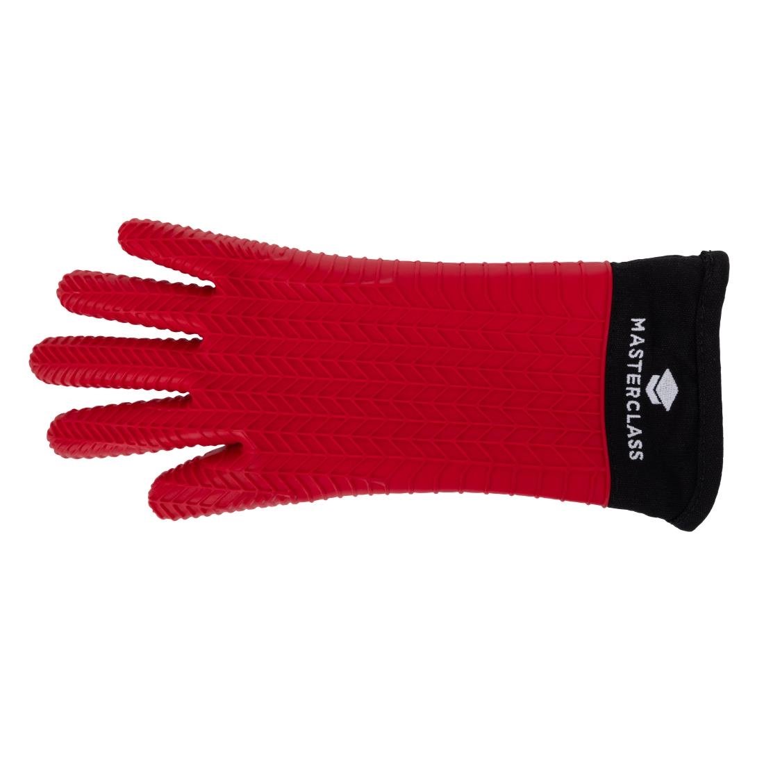 MasterClass Seamless Silicone Oven Glove with Cotton Sleeve