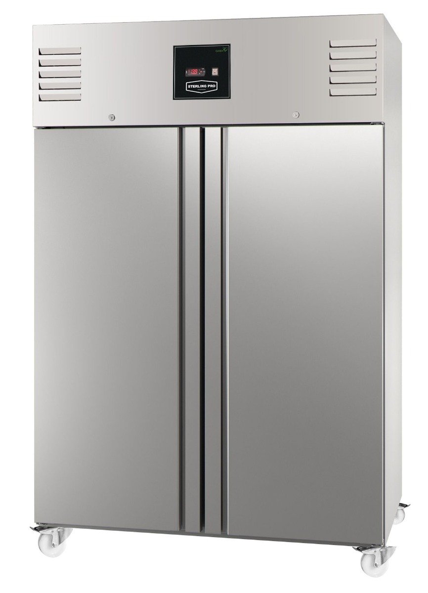 Sterling Pro Green SNI142 Double Door Gastronorm Freezer Cabinet, 1400 Litres