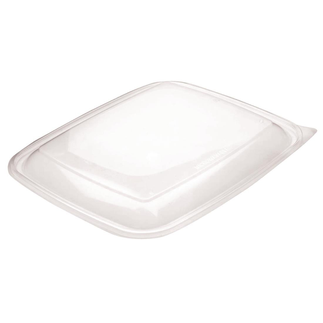 Fastpac Medium Rectangular Food Container Lids 900ml (300 Pack)