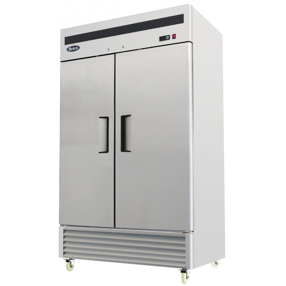Atosa MBF8187GR Double Door Bottom Mounted Gastronorm Upright Fridge, 1300 Litres