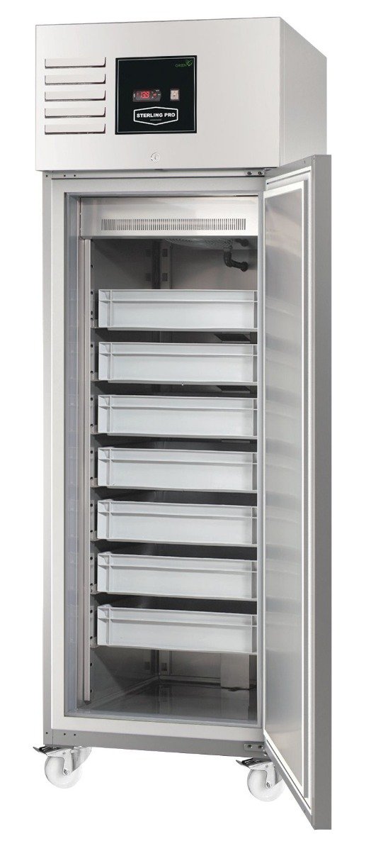 Sterling Pro Green SPIF700R Single Door Right Hinged Fish Storage Cabinet, 574 Litres