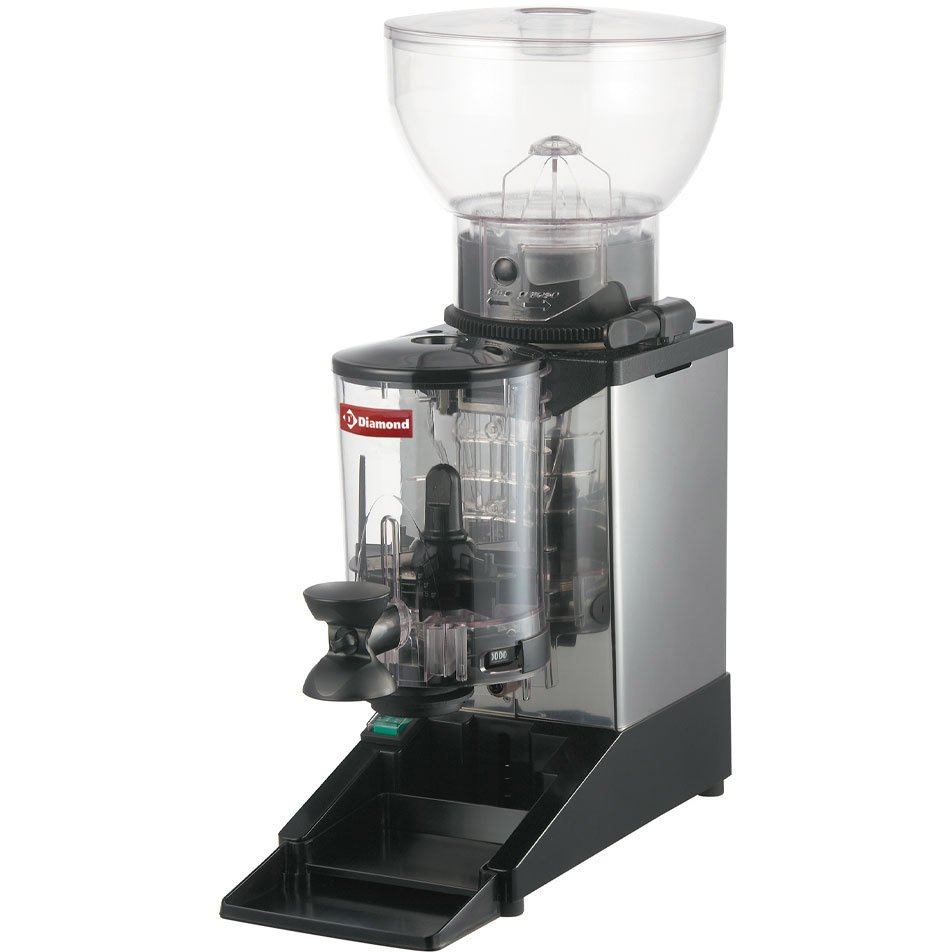 Diamond TAURO-NEW/B Coffee Grinder with Portion Unit, 1kg