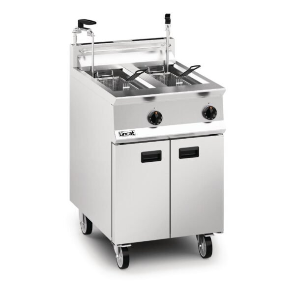 Lincat Opus 800 Free Standing Propane Gas Dual Filtration Fryer OG8111/OP2