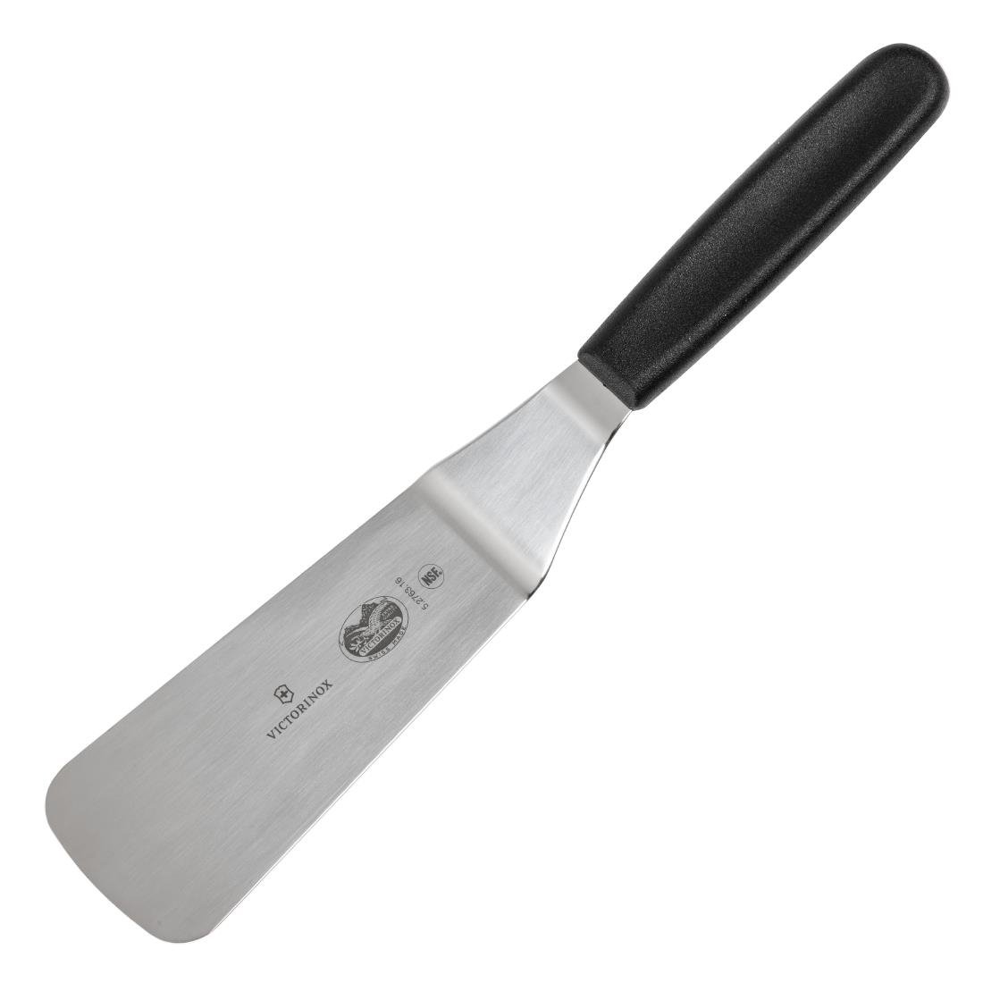 Victorinox Swiss Classic Spatula Shaped Offset Spreading Knife Black  16cm