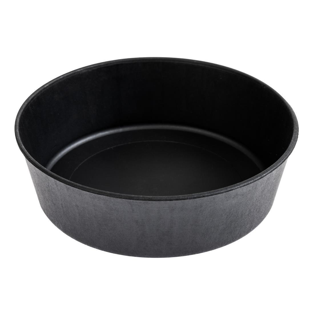 Matfer Bourgeat Exoglass Mini Pie Moulds Plain 100mm (12 Pack)