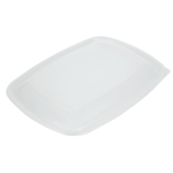 Fastpac Large Rectangular Food Container Lids 1.35Ltr  (150 Pack)