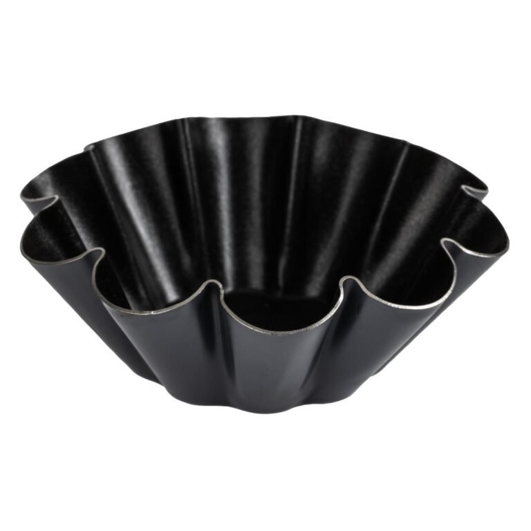 Matfer Bourgeat Non-Stick Mini Brioche Tin 75mm (12 Pack)