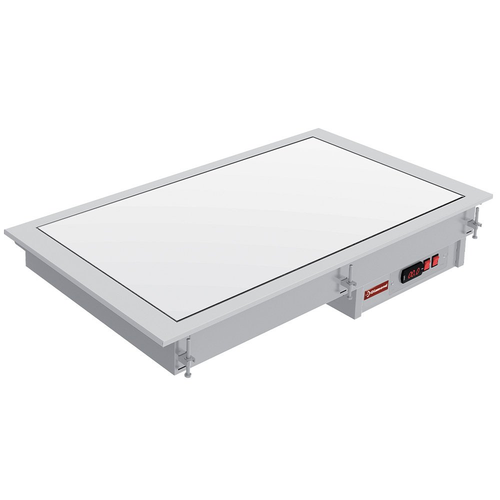 Diamond IN/VCX12-PWT White Vitroceramics Element Hob, 1.4kW