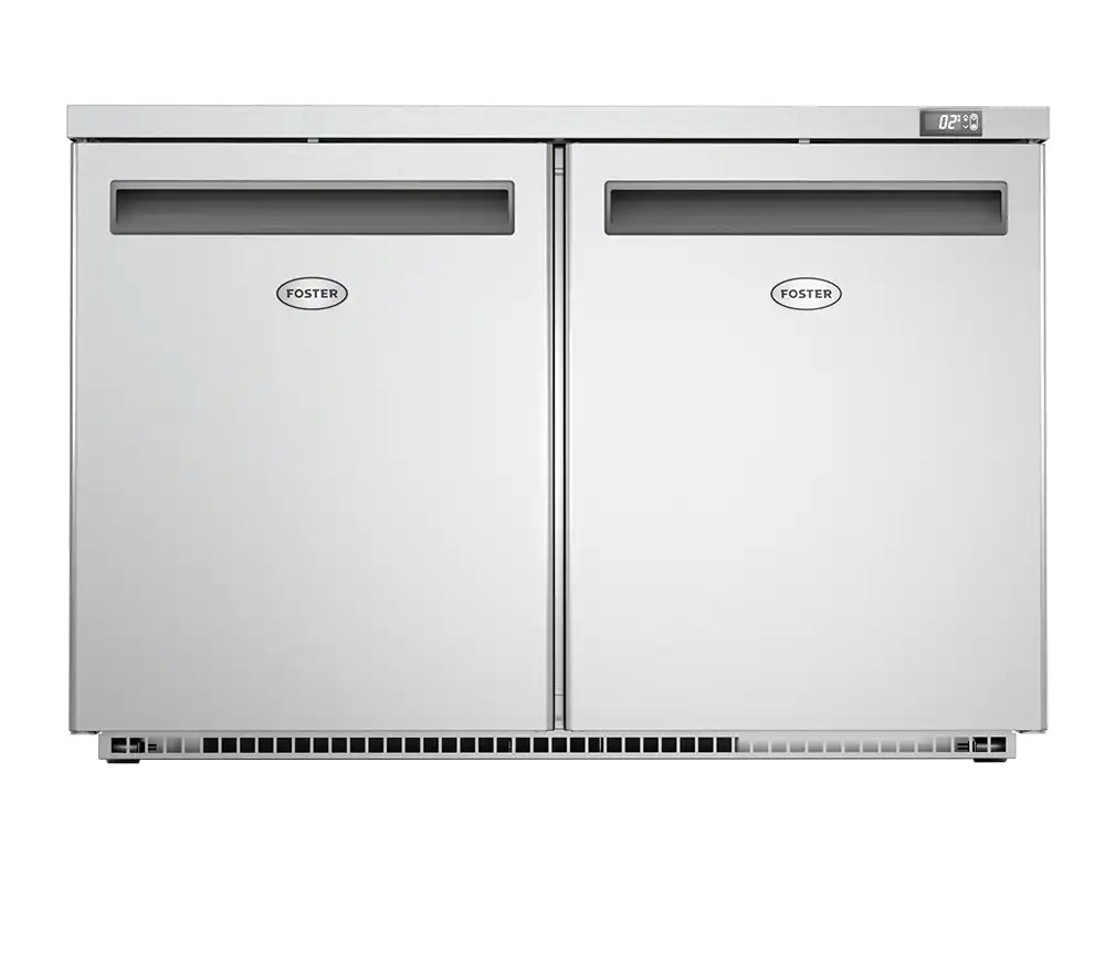 Foster HR360/13-117 Double Door Undercounter Cabinet Refrigerator, 360 Litres