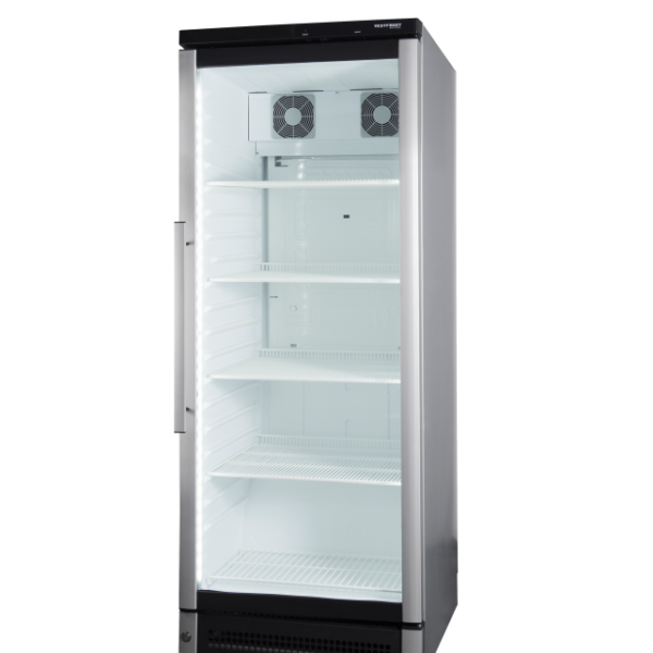Vestfrost M 150 Glass Single Door Upright Fridge, 306 Litres